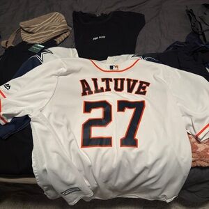 White Jose Altuve Baseball Jersey